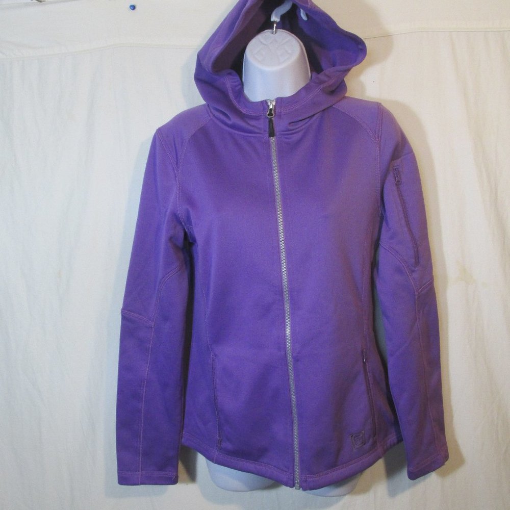511 5.11 Tactical Womens Medium M Purple Full Zip Hoodie Pocket